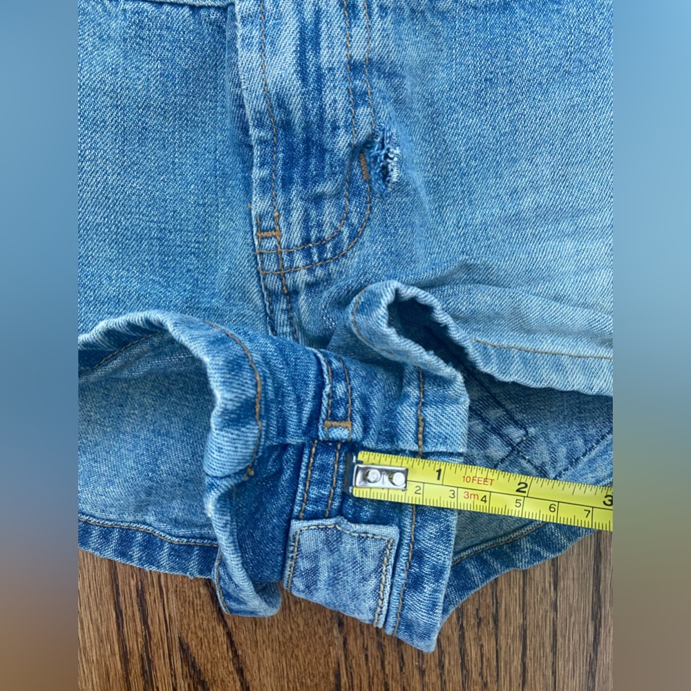 A&F Short denim patchwork shorts- vintage - Picture 7 of 7